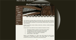 Desktop Screenshot of philsweatman.com