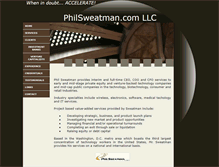 Tablet Screenshot of philsweatman.com